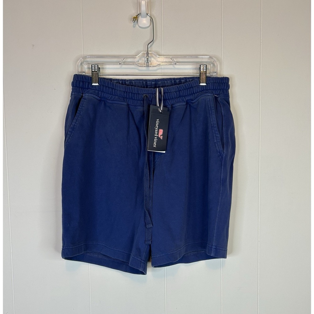 Vineyard Vines Men's Medium Pull On Shorts Blue New Coastal Preppy 311
